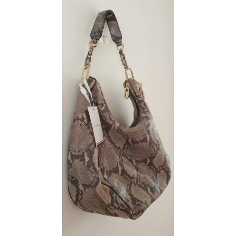 Tommy hilfiger hobo bag slangenprint nieuw