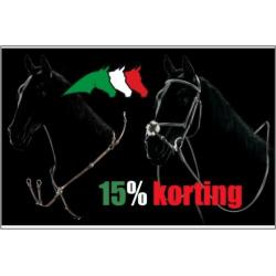 Luxe Equiline mexicaans hoofdstel en voortuig bruin of zwart
