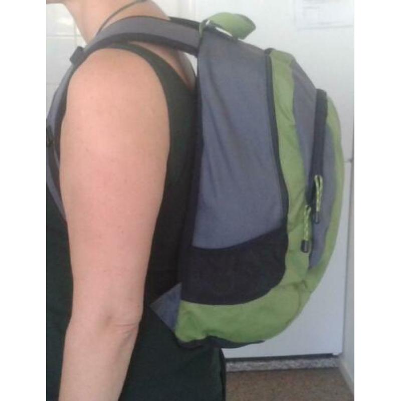 (Wandel) rugzak, groen, ca20 ltr, daypack