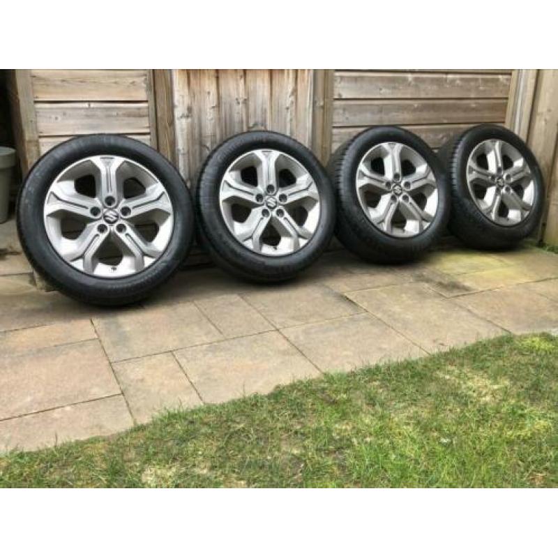 Org NIEUWE Suzuki Vitara 17 inch velgen + zomerbanden + TPMS