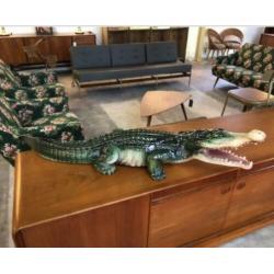 Hollywood regency vintage tijger beeld