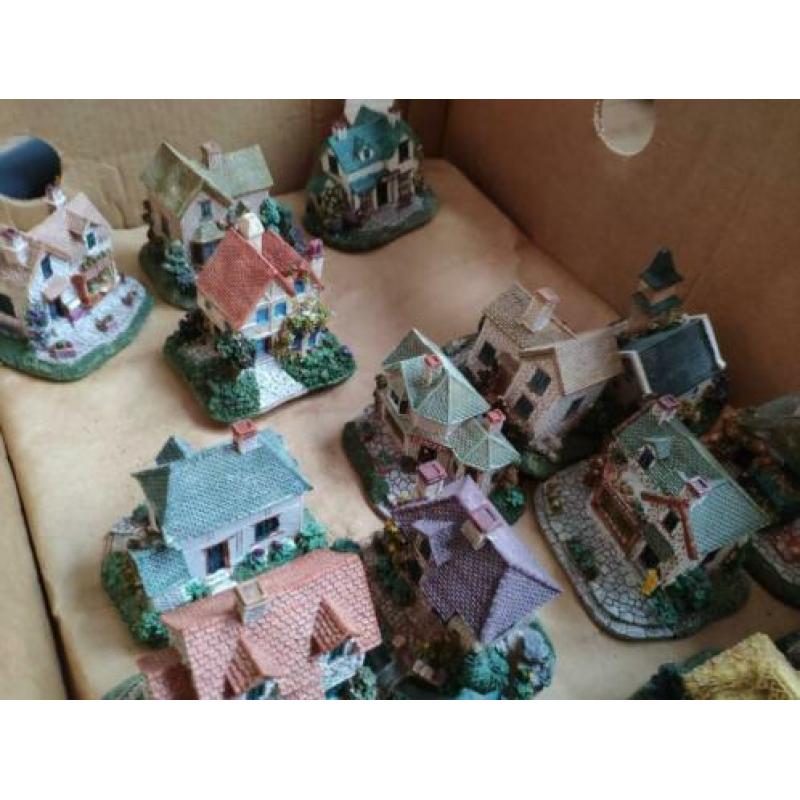 Stenen model huisjes
