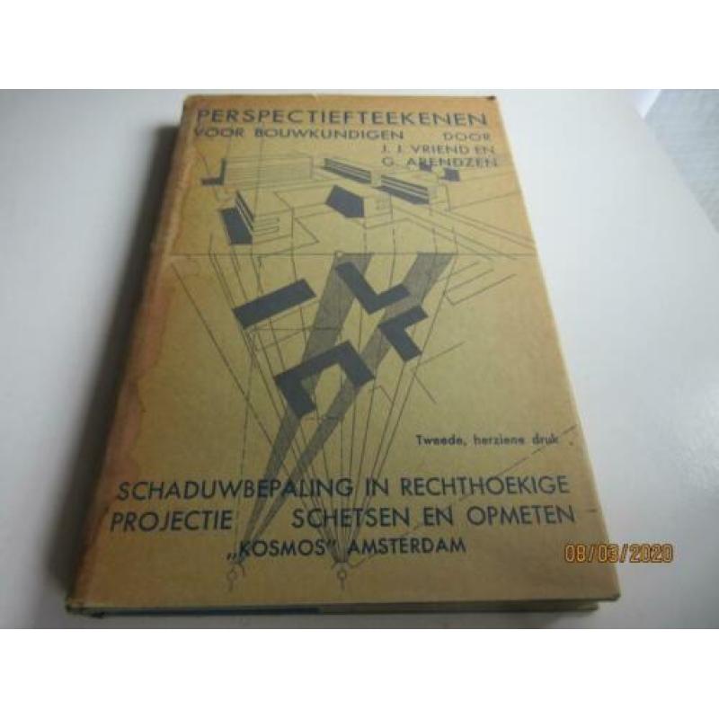 boeken perspectieftekenen voor bouwkundigen 1934