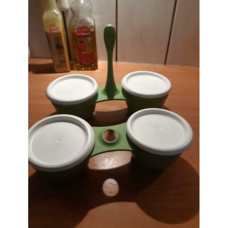 Partyset Saturnus nieuw 250 ml ((6)) tupperware