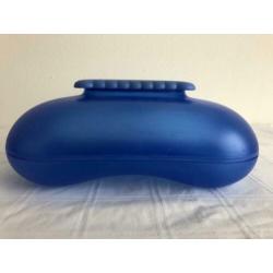 Alessi koektrommel Mary Biscuit, S.Giovannoni, blauw.