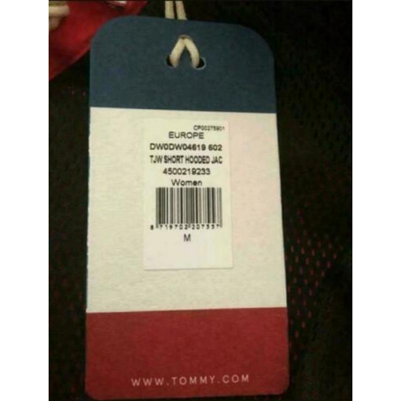 Tommy Hilfiger packable hooded zomerjas mt M, RP €140