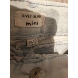 3 river island shorts maat 9-12 mnd 80