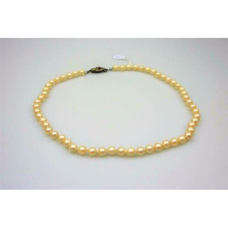Opruiming Vintage parel ketting / Z5630