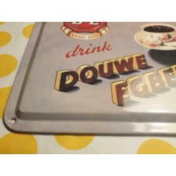 Douwe Egberts koffie reclamebord
