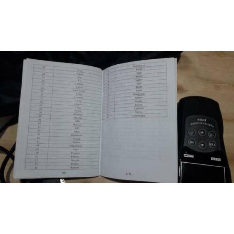 vgatescan ca890 auto uitlezen obd2