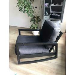 Gratis Ikea schommelstoel Lillberg met nieuwe set bekleding