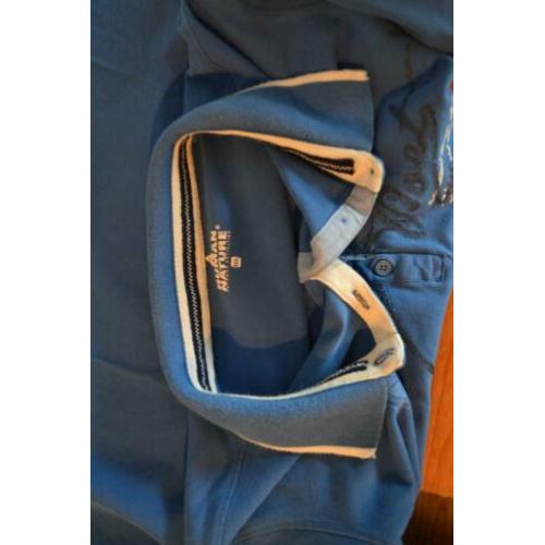 human nature polo heren shirt in maat L/XL - k414