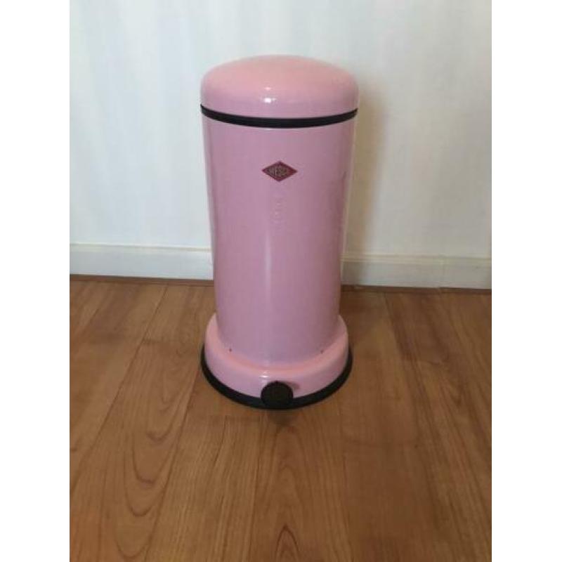 Wesco roze prullenbak