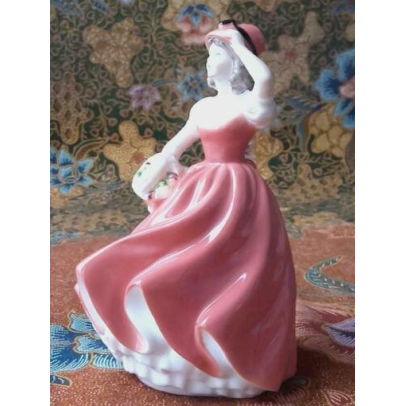 Vintage Engels beeldje Andrea van Coalport porselein 13,4 cm