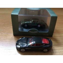 Aston Martin Oxford Diecast 2x 1:76 nieuw & zgan