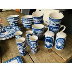 Delfts Blond Amsterdam servies