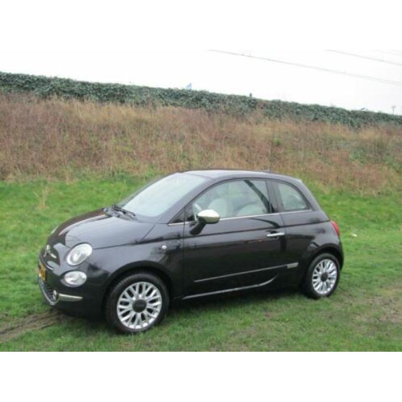 Fiat 500 1.2 AUT 2018 Zwart