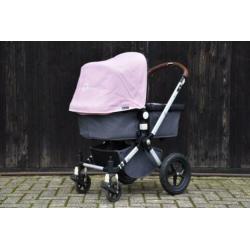 Bugaboo Cameleon roze kinderwagencombinatie + toebehoren