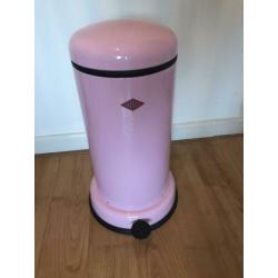 Wesco roze prullenbak
