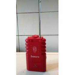 Retro rode Vichy Energetic radio