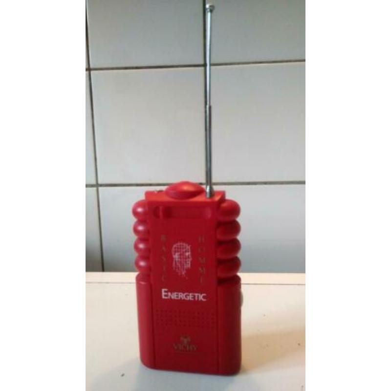 Retro rode Vichy Energetic radio