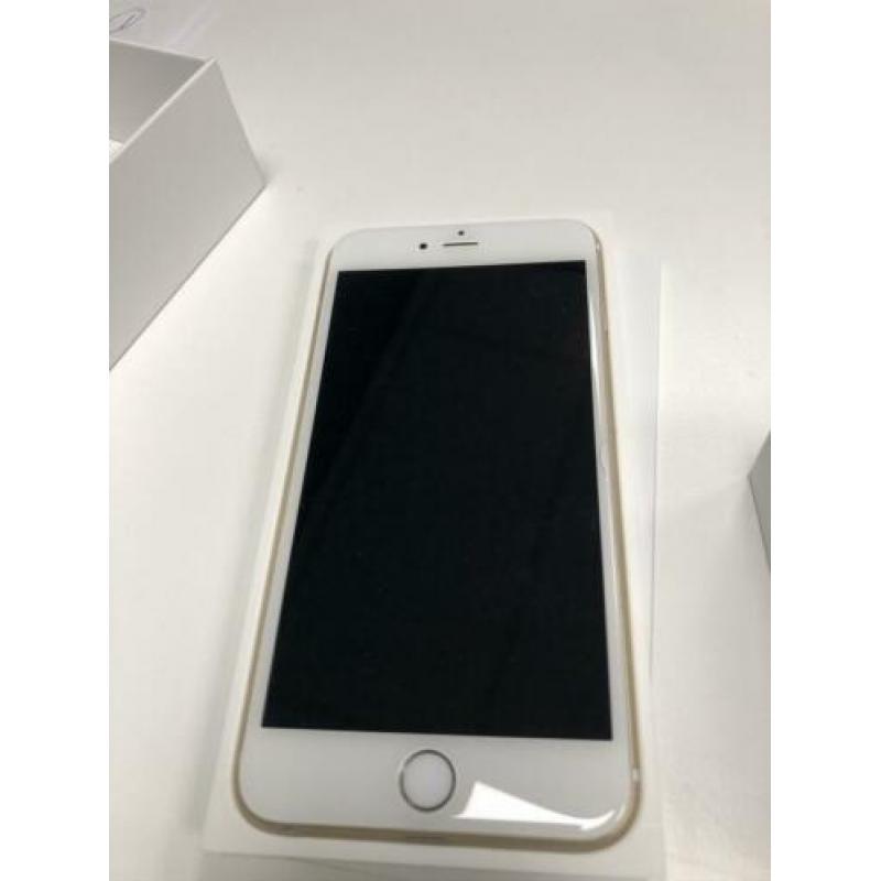 iPhone 6 Plus 64gb rosé goud met doos, oplader en oortjes