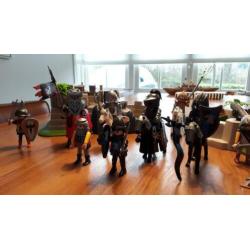 Playmobil ridder vestingen met ridders en accesoires