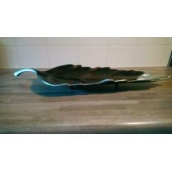 Design aluminium blad/schaal 64cm/28cm