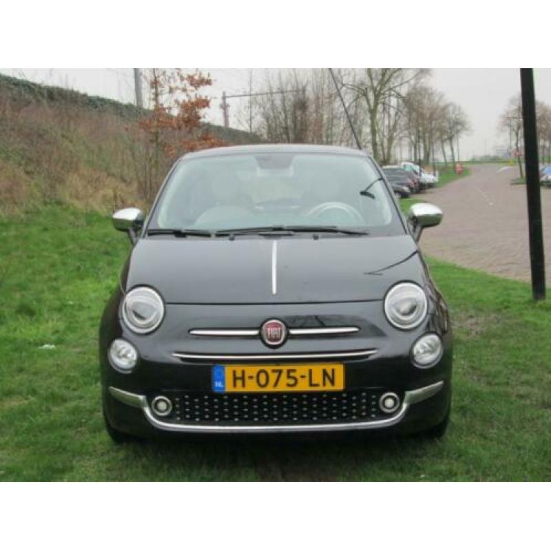 Fiat 500 1.2 AUT 2018 Zwart