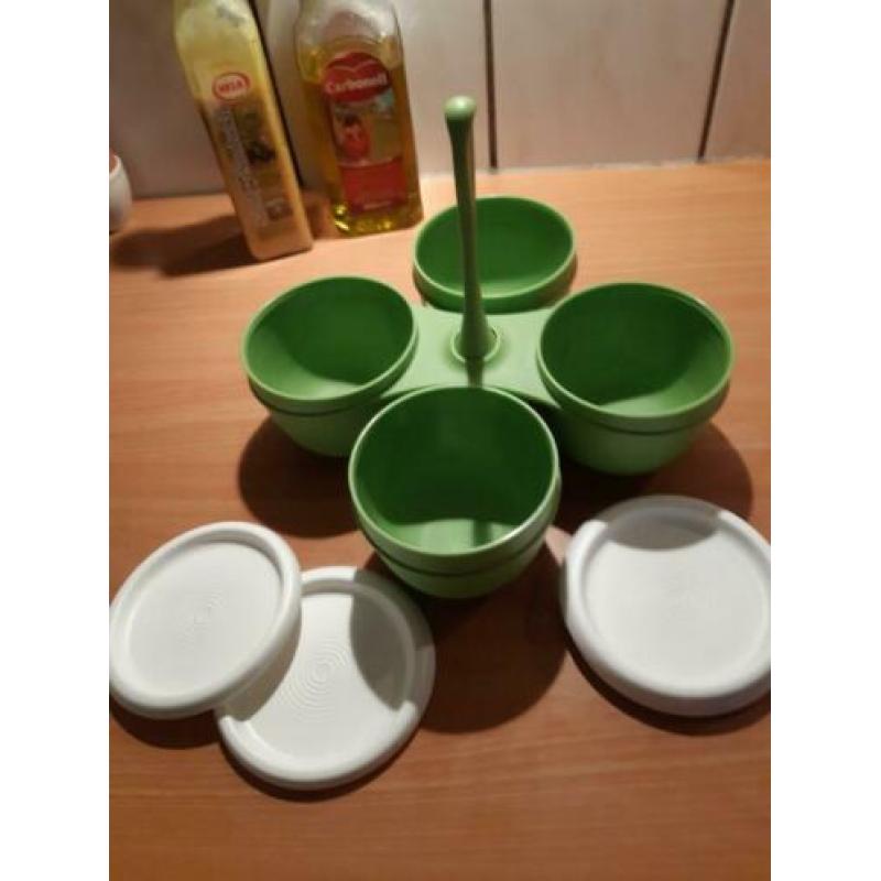 Partyset Saturnus nieuw 250 ml ((6)) tupperware