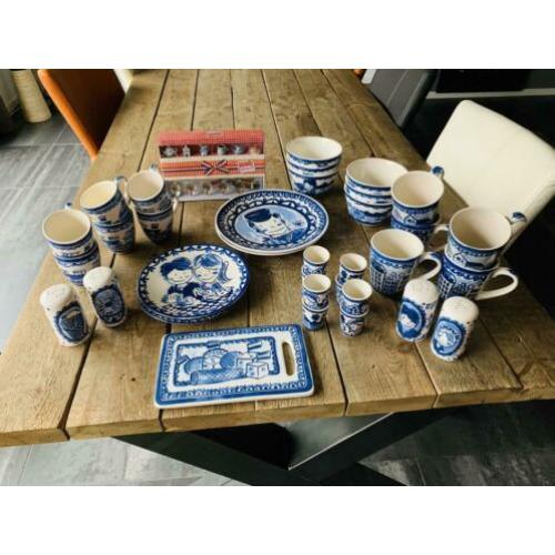 Delfts Blond Amsterdam servies