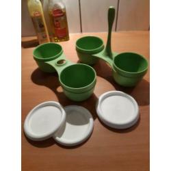 Partyset Saturnus nieuw 250 ml ((6)) tupperware