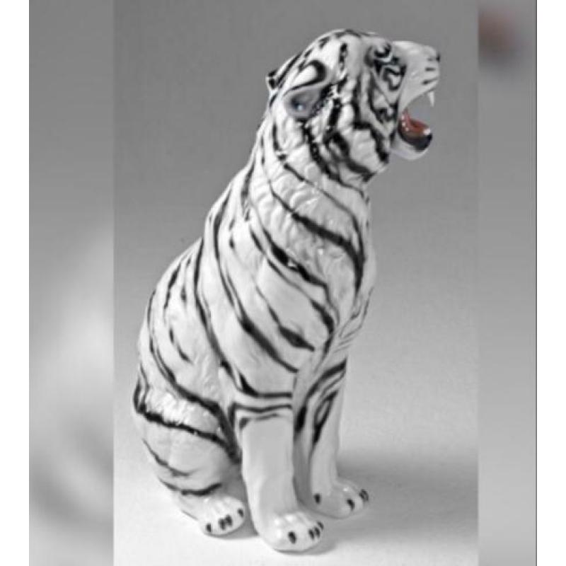 Hollywood regency vintage tijger beeld