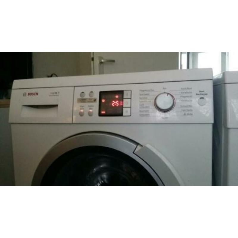 Luxe Bosch wasmachine 8kg A+++Koolborstelloze motor.