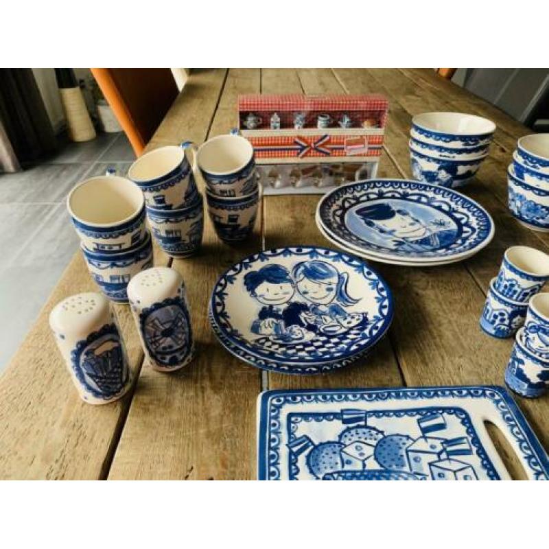 Delfts Blond Amsterdam servies