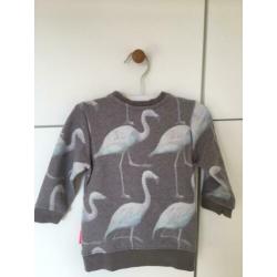 Leuk sweatjurkje Noppies mt 74
