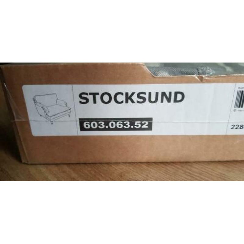 IKEA Stocksund Fauteuil Hoes Hovsten Grijs
