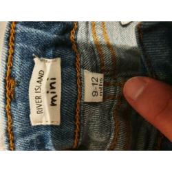 3 river island shorts maat 9-12 mnd 80