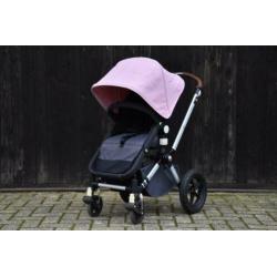 Bugaboo Cameleon roze kinderwagencombinatie + toebehoren
