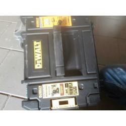 Dewalt koffers met karretje