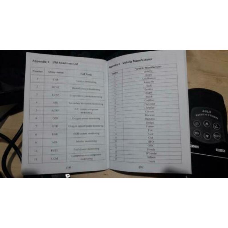 vgatescan ca890 auto uitlezen obd2