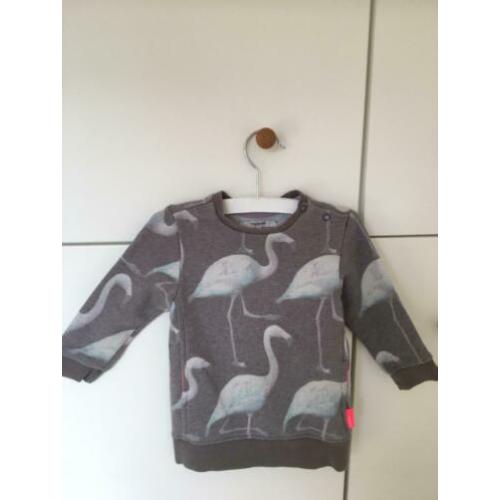 Leuk sweatjurkje Noppies mt 74