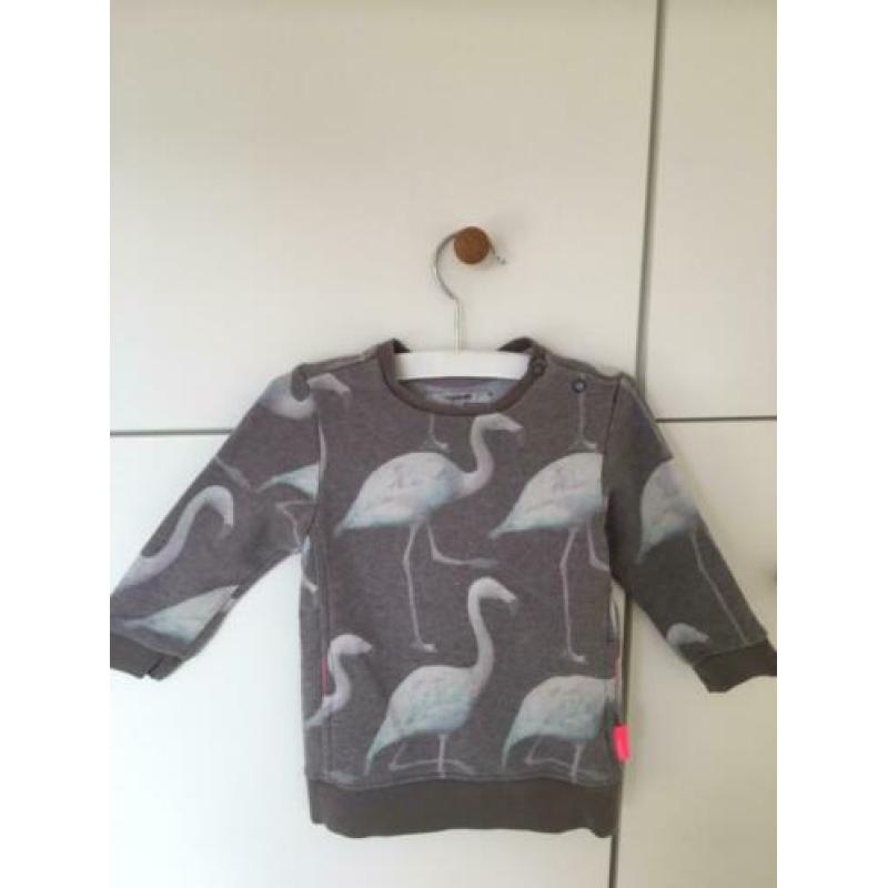 Leuk sweatjurkje Noppies mt 74
