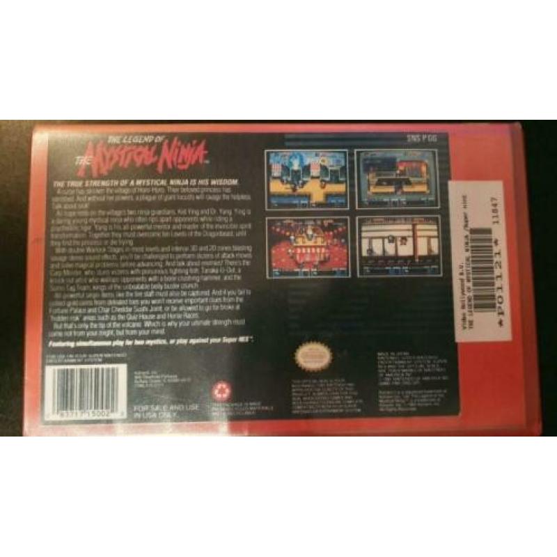 SNES - The Legend of the Mystical Ninja