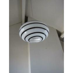 2x VandeHeg Zebra Swirl hanglampen (Ilu di vetro design ? )