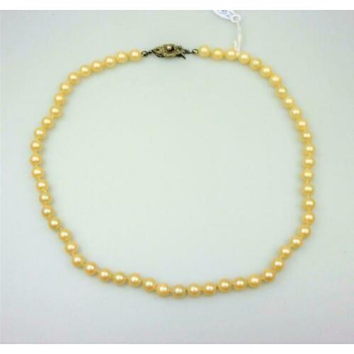 Opruiming Vintage parel ketting / Z5630