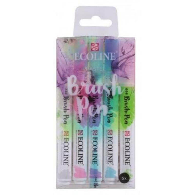 ECOLINE BRUSHPENNEN Nieuw Div sets en losse pennen