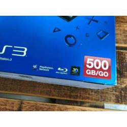 Lege doos Playstation 3 superslim 500GB. PS3 doos .Only Box!