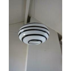 2x VandeHeg Zebra Swirl hanglampen (Ilu di vetro design ? )