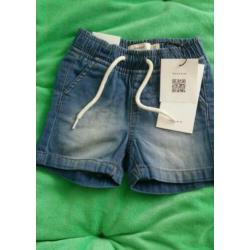 Name it Meisjes jeans broek shorts 68